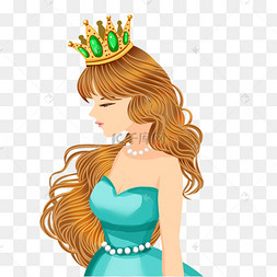 戴王冠的女王