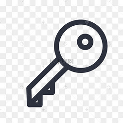 钥匙开门图标