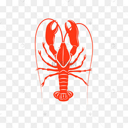 装饰龙虾