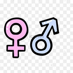 男女科技图标