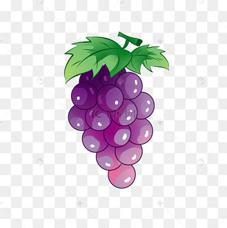 紫色卡通吃货艺术字