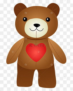 卡通可爱小熊