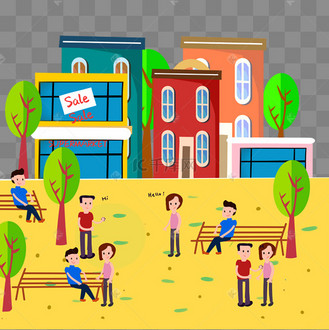 居民小区图片_居民小区设计图片素材大全-千库网