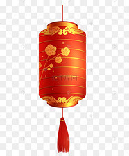 新年春节红色灯笼