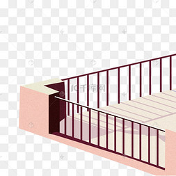 插画栏杆图片-插画栏杆图片素材免费下载-千库网