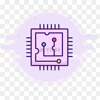 卡通的电路板图标设计