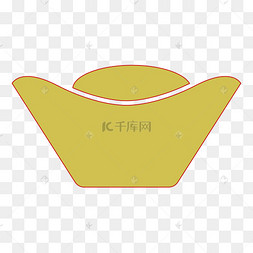 元宝背景装饰图案