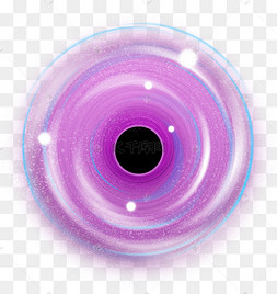 宇宙紫红色唯美星空黑洞