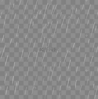 下雨雨丝