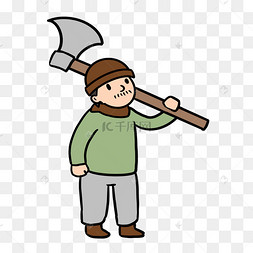 砍树图片-砍树图片素材免费下载-千库网