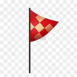 中国风红色卡通