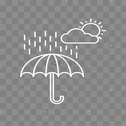 雨转晴图标
