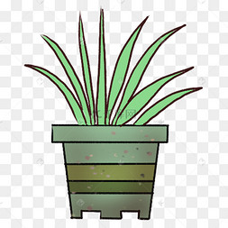 盆栽简笔画