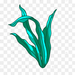 水草免抠图下载 png下载psd水草树叶绿叶下载 png下载psd卡通水草下载
