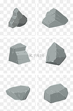 石头卡通图片 石头卡通图片素材免费下载 千库网