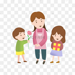 母亲节二胎二孩送花送礼物免抠人