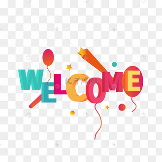 欢迎新同学艺术字艺术字设计图片-千库网