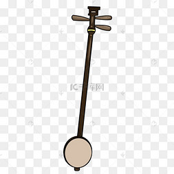 古代乐器小三弦