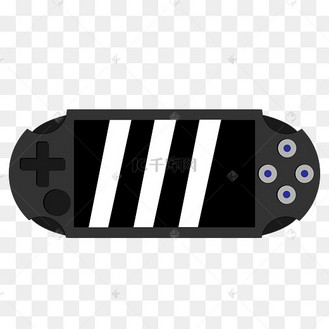黑白游戏机轮廓