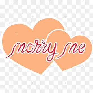 marryme粉色艺术字