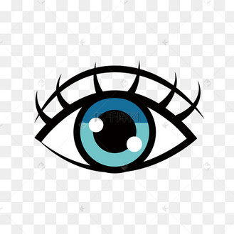 卡通眼珠图标