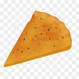 三角手工饼创意插图