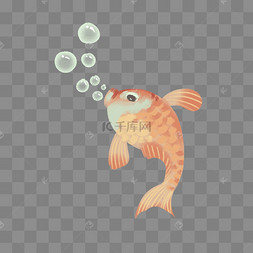 小鱼吐泡泡