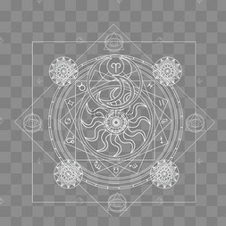 魔法矩阵召唤阵游戏中国风法阵金色科幻光效舞台光阵热门收藏热门下载