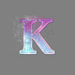 k字母ps艺术字体-k字母ps字体设计效果-千库网