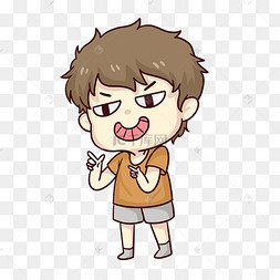 坏笑表情png