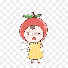 女孩叹气表情包