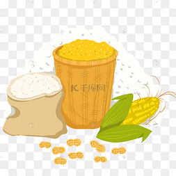 五谷杂粮稻谷玉米