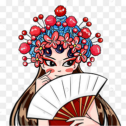 国潮戏曲京剧人物