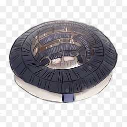 客家围屋手绘元素下载 png下载psd卡通手绘桃花朵朵开插画下载 png