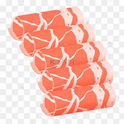 涮牛肉牛肉卷下载 png下载psd火锅牛肉肥牛下载 png火锅肉卷新鲜营养