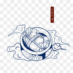 中华传统美食手绘