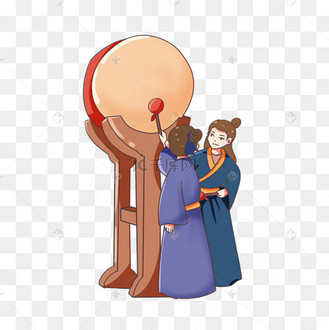 击鼓鸣冤古代人物衙门敲鼓动图gif