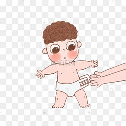 可爱宝宝纸尿裤