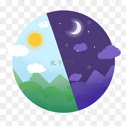 昼夜交替日夜更替