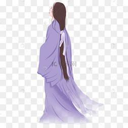 古风背影素材