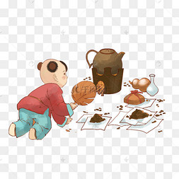 药童熬药药方中药