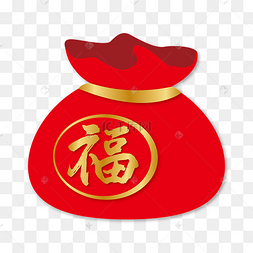 新年新春红金喜庆福袋下载 png下载ai2021年粉色花朵装饰下载 png下载