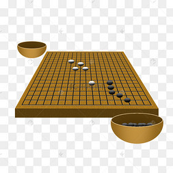 创意卡通围棋棋盘