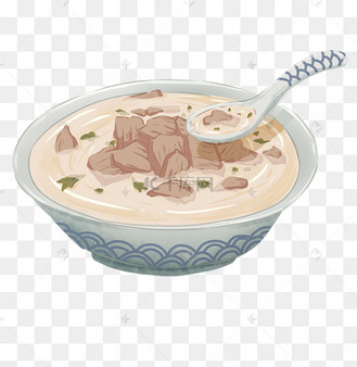 手绘美食羊肉汤