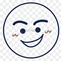 坏笑表情png