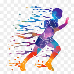 跑步冲刺