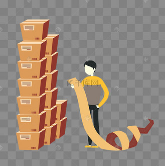 订单暴增物流快递爆仓