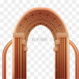 拱形拱门建筑