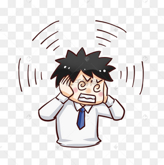 嘈杂噪声噪音污染