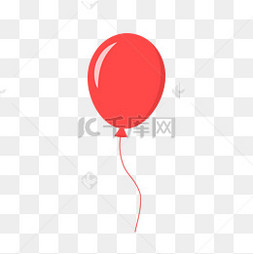 卡通红色生日宴会气球